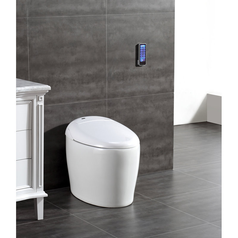 Ove Decors Tuva Smart Toilet 20" Floor Mount Bidet & Reviews Wayfair